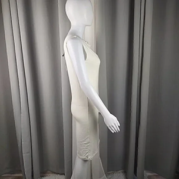 Sexy Mama Maternity Off White Dress Size 2 (NWT) - Picture 3 of 10